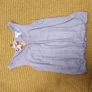*2 for $12* loft xsp sparkle grey top